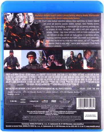 Niezniszczalni 2 (The Expendables 2) [Blu-Ray]