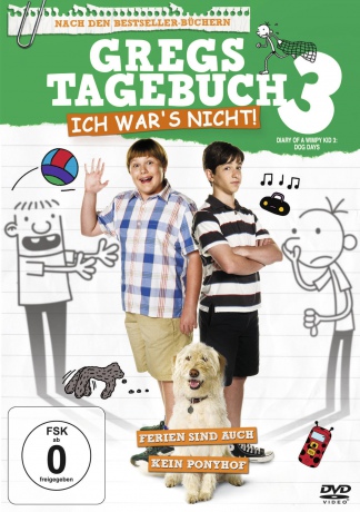 Diary of a Wimpy Kid: Dog Days (Dziennik cwaniaczka 3) [DVD]