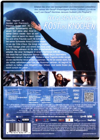 Rust and Bone (Z krwi i kości) [DVD]