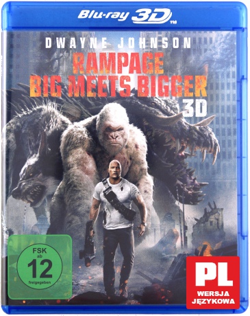 Rampage: Dzika furia [Blu-Ray 3D]