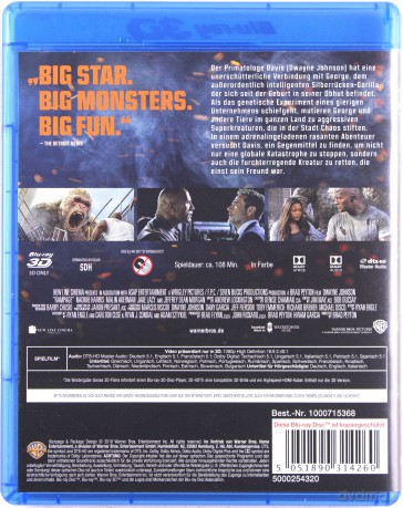 Rampage: Dzika furia [Blu-Ray 3D]