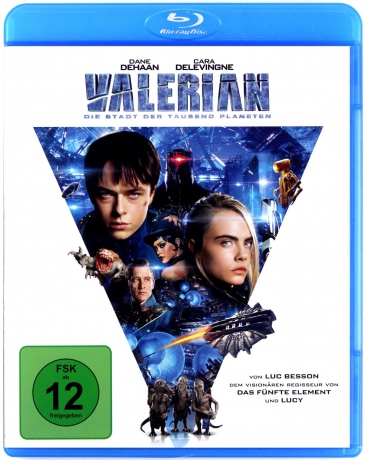 Valerian and the City of a Thousand Planets (Valerian i miasto tysiąca planet) [Blu-Ray]