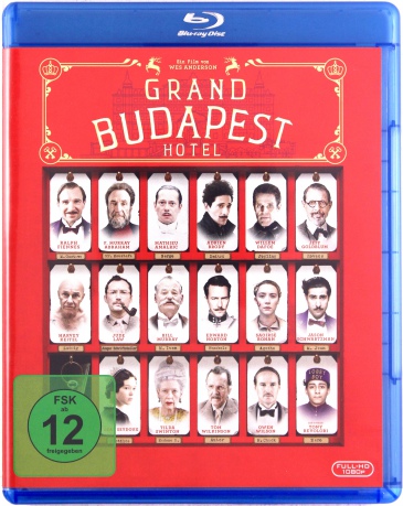Grand Budapest Hotel [Blu-Ray]