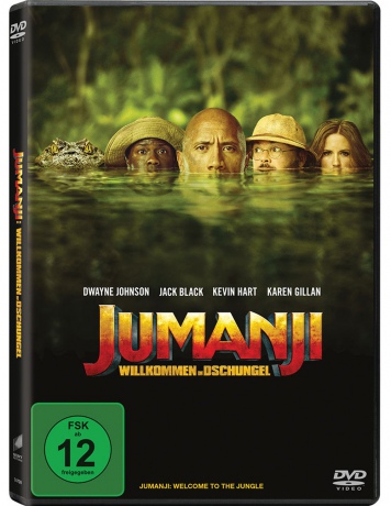 Jumanji: Welcome to the Jungle (Jumanji: Przygoda w dżungli) [DVD]