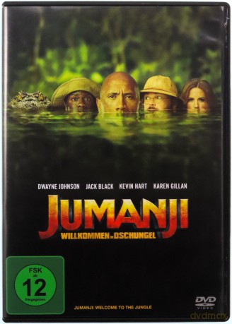 Jumanji: Welcome to the Jungle (Jumanji: Przygoda w dżungli) [DVD]