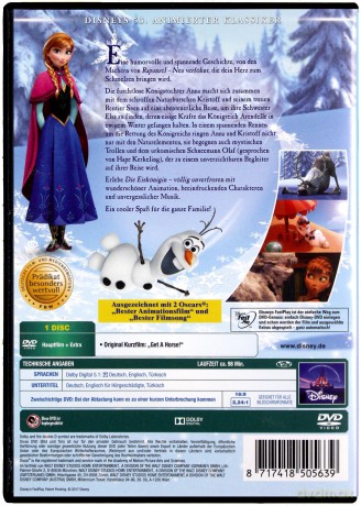 Frozen (Kraina lodu) (Disney) [DVD]