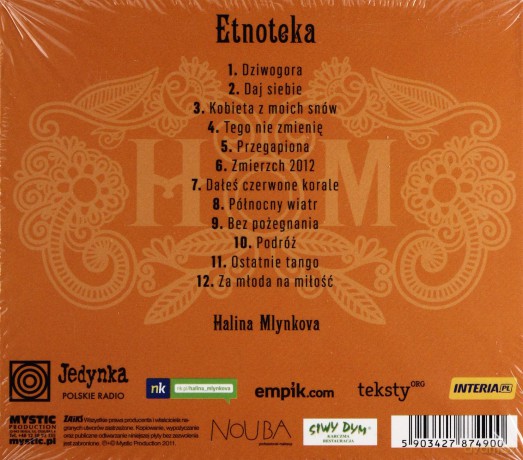 Halina Mlynkova: Etnoteka (digipack) [CD]