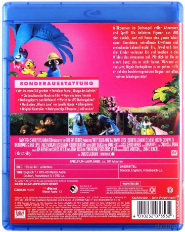 Rio 2 [Blu-Ray]