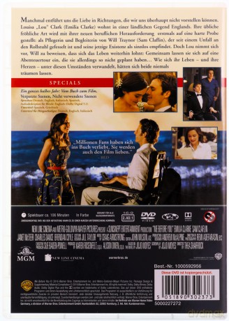 Me Before You (Zanim się pojawiłeś) [DVD]