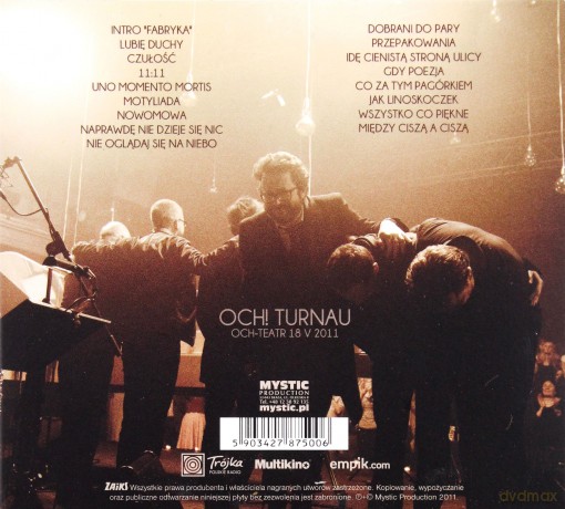 Grzegorz Turnau: Och! Turnau Och-Teatr 18 V 2011 (digipack) [CD]