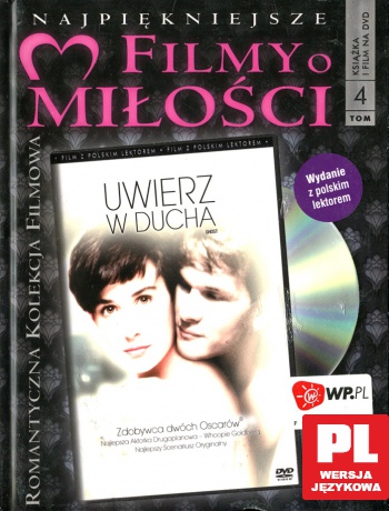 Uwierz w ducha (polski lektor) (Najpiękniejsze Filmy o Miłości 04) (booklet) [DVD]