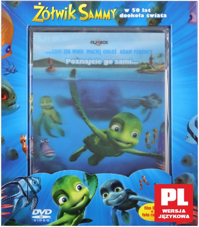 Żółwik Sammy (etui w formie ramki na zdjęcie) [DVD]
