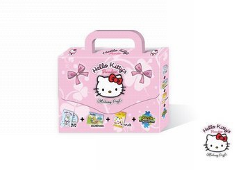 Hello Kitty 4: Układamy Puzzle (Walizeczka) [DVD]+[PUZZLE]