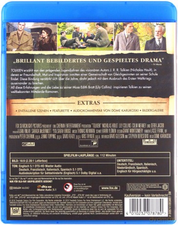 Tolkien [Blu-Ray]