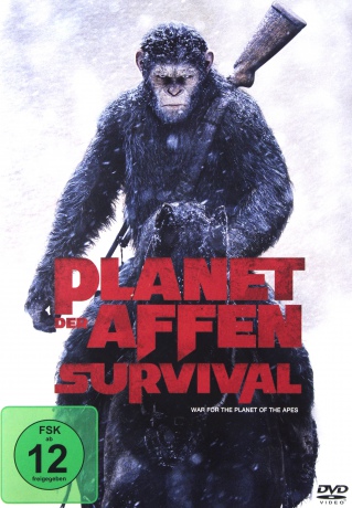 War for the Planet of the Apes (Wojna o planetę małp) [DVD]