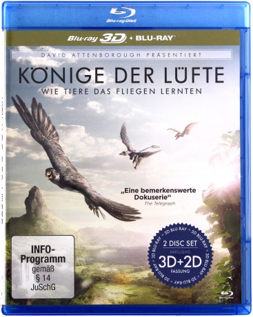 David Attenborough's Conquest of the Skies [Blu-Ray 3D]+[Blu-Ray]