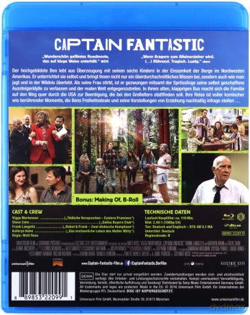 Captain Fantastic [Blu-Ray]