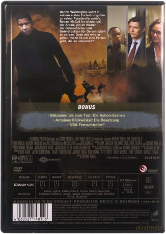 The Equalizer 2 (Bez litości 2) [DVD]