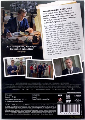 Labyrinth of Lies (Labirynt kłamstw) [DVD]