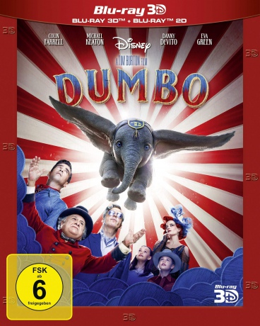 Dumbo (Disney) [Blu-Ray 3D]+[Blu-Ray]