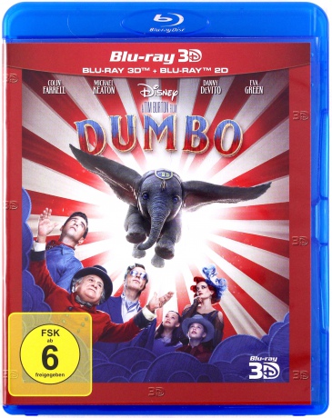 Dumbo (Disney) [Blu-Ray 3D]+[Blu-Ray]