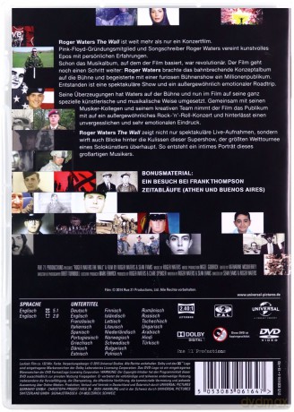 Roger Waters: The Wall [DVD]