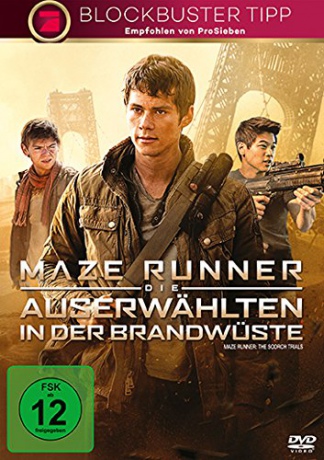 Maze Runner: The Scorch Trials (Więzień labiryntu: Próby ognia) [DVD]