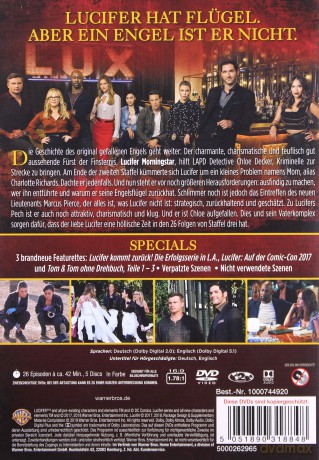 Lucifer Season 3 [5DVD]
