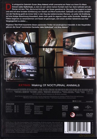 Nocturnal Animals (Zwierzęta nocy) [DVD]