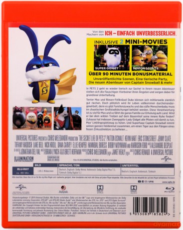The Secret Life of Pets 2 (Sekretne życie zwierzaków domowych 2) [Blu-Ray]