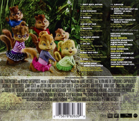 Alvin And The Chipmunks: Chipwrecked soundtrack (Alvin i Wiewiórki 3) [CD]