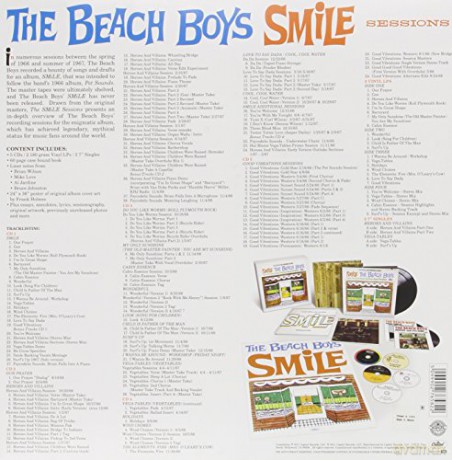 The Beach Boys: The Smile Sessions Limited [5CD]+[4xWinyl]