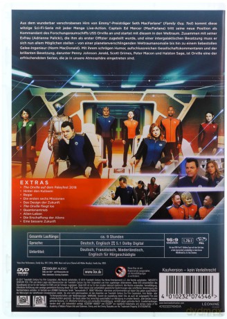 The Orville Season 1 [4DVD]