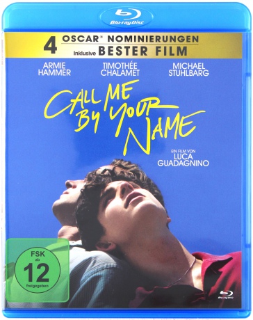 Call Me by Your Name (Tamte dni, tamte noce) [Blu-Ray]