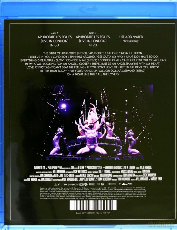 Kylie Minogue: Aphrodite Les Folies - Live In London Limited [Blu-Ray]+[Blu-Ray 3D]