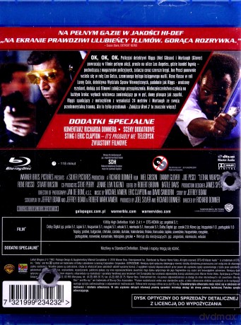 Zabójcza broń 3 [Blu-Ray]