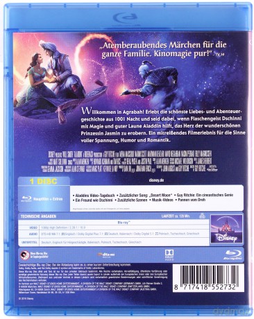 Aladyn (Disney) [Blu-Ray]