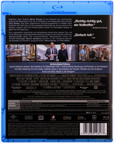 The Post (Czwarta władza) [Blu-Ray]