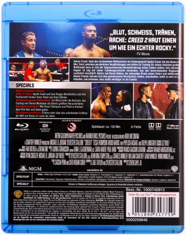 Creed II: Rocky's Legacy [Blu-Ray]