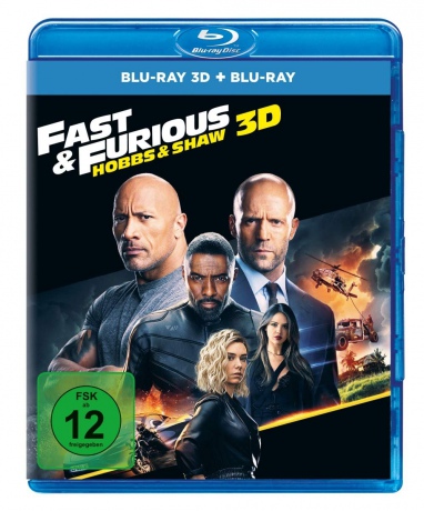 Fast & Furious Presents: Hobbs & Shaw (Szybcy i wściekli: Hobbs i Shaw) [Blu-Ray 3D]+[Blu-Ray]