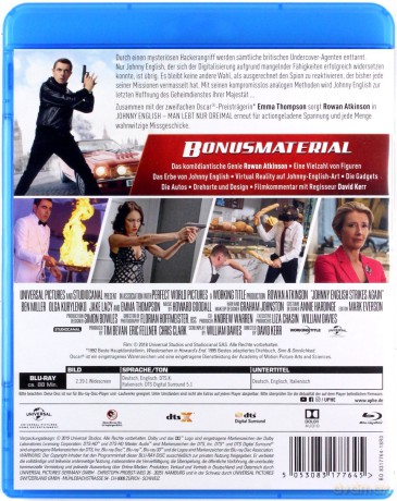 Johnny English Strikes Again (Johnny English: Nokaut) [Blu-Ray]