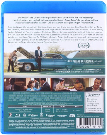 Green Book [Blu-Ray]