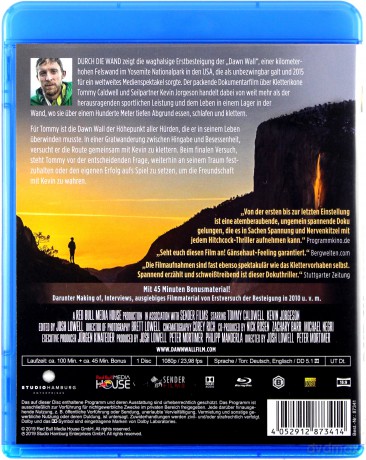 The Dawn Wall (Wspinaczka po rekord) [Blu-Ray]