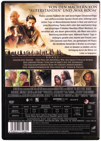 Paul, Apostle of Christ (Paweł, apostoł Chrystusa) [DVD]