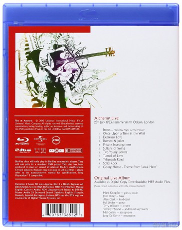 Dire Straits: Alchemy Live [Blu-Ray]