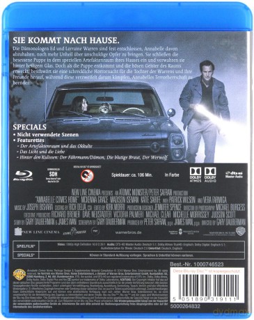 Annabelle Comes Home (Annabelle wraca do domu) [Blu-Ray]