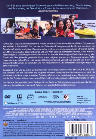 #Female Pleasure (Cała przyjemność po stronie kobiet) [DVD]