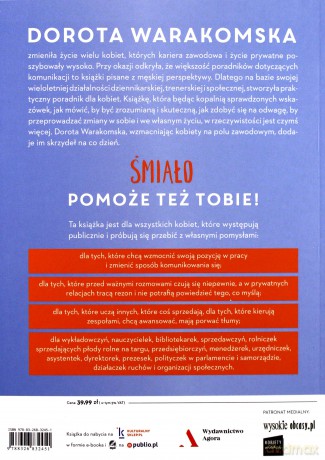 Śmiało. Mów własnym głosem - Dorota Warakomska [KSIĄŻKA]