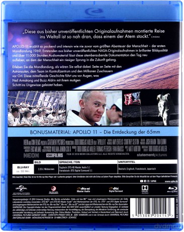 Apollo 11 [Blu-Ray]