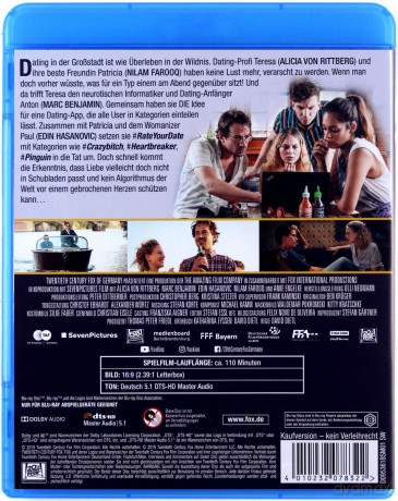 Rate Your Date [Blu-Ray]